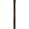 Ekena Millwork Ashford Single, Wrought Iron Bracket, (Single center brace), Antiqued Pale Go 1 1/2"W  x 12"D x 15"H BKTM01X12X15SASAPG - alternate 3